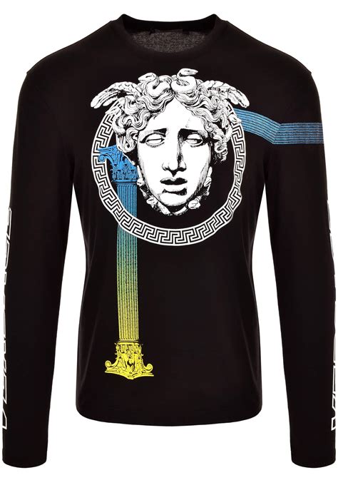 t shirt von versace|Versace long sleeve t shirts.